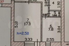 3-к. квартира, 63 м², 4/5 эт.