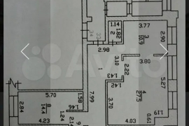 4-к. квартира, 105 м², 2/9 эт.