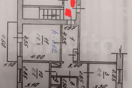 4-к. квартира, 77 м², 10/10 эт.