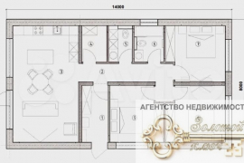 Коттедж 90 м² на участке 9 сот.