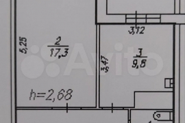 1-к. квартира, 39,7 м², 19/25 эт.