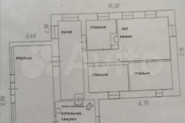 Дом 100 м² на участке 6 сот.