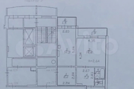 2-к. квартира, 66,4 м², 11/14 эт.