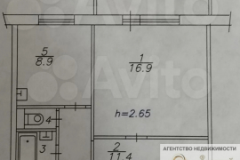 1-к. квартира, 41 м², 7/10 эт.