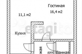 1-к. квартира, 38,4 м², 3/9 эт.