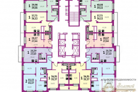 2-к. квартира, 55 м², 14/25 эт.