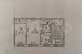 2-к. квартира, 44 м², 4/5 эт.