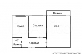 2-к. квартира, 50,2 м², 8/9 эт.