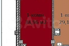 Квартира-студия, 39 м², 2/10 эт.