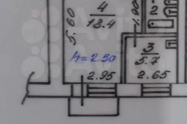 1-к. квартира, 32,5 м², 5/5 эт.