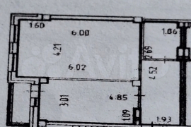 1-к. квартира, 53 м², 3/8 эт.