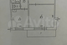 1-к. квартира, 40,7 м², 8/9 эт.