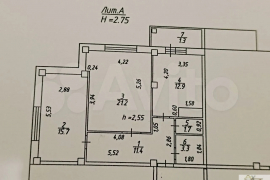 2-к. квартира, 66 м², 12/16 эт.