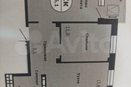 2-к. квартира, 57 м², 11/14 эт.