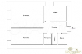 2-к. квартира, 47,8 м², 1/14 эт.