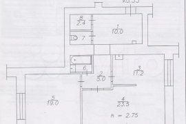 2-к. квартира, 75,9 м², 11/16 эт.