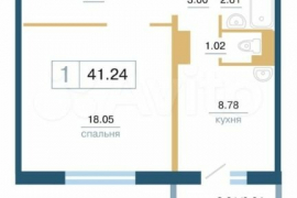 Продается 1-комн. квартира, 42 м²
Расположение
