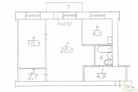 Продается 2-комн. квартира, 46,9 м²
Расположение
