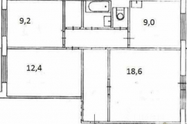 Продается 3-комн. квартира, 64,5 м²
Расположение
