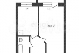 1-к. квартира, 36,4 м², 13/16 эт.
