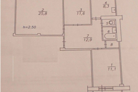 Продается 1/2 квартиры, 73,3/60/8,3 м²
Расположение
