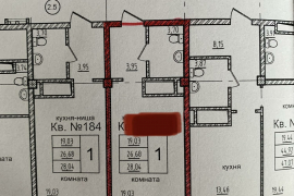 Квартира, студия, 28.04 м²