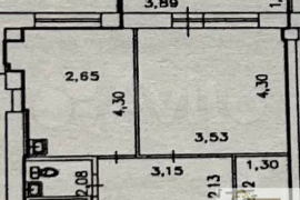1-к. квартира, 39,5 м², 16/17 эт.