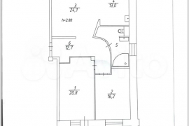 3-к. квартира, 106,5 м², 7/10 эт.