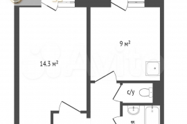 1-к. квартира, 32 м², 3/10 эт.