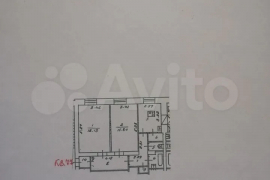 2-к. квартира, 60 м², 5/5 эт.