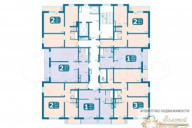2-к. квартира, 58,1 м², 8/14 эт.