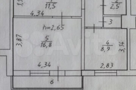1-к. квартира, 40,2 м², 5/10 эт.