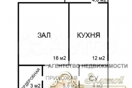 1-к. квартира, 40,8 м², 9/10 эт.